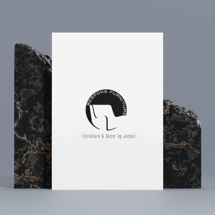 Bespoke Furniture brand mark — furniture and decor by Jacqui